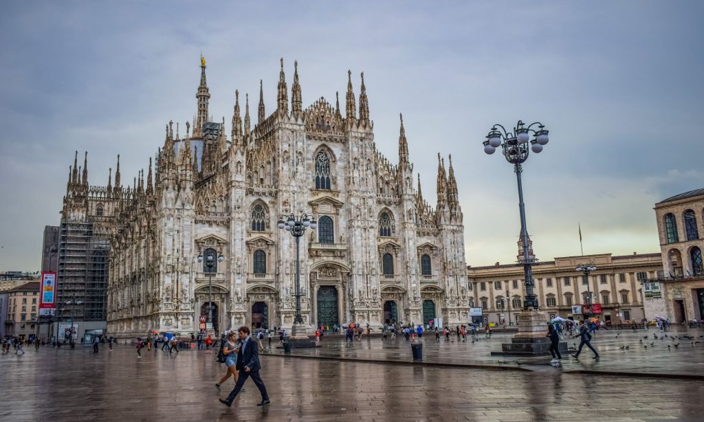 Milano Piazza del Duomo