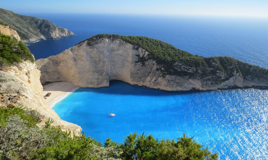 Ship wreak Zakynthos