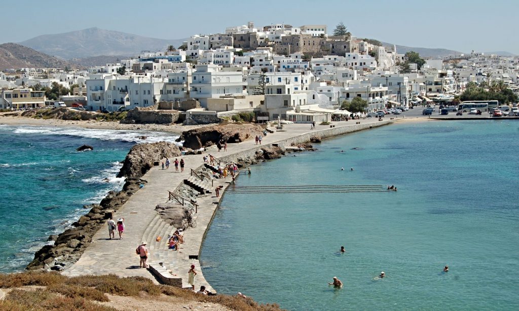 Naxos Chora town