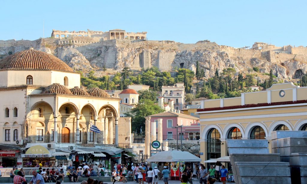 Monastiraki, for souvenirs