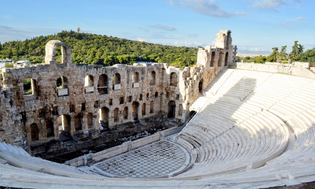 Herodes Atticus Amphitheatre Athens Greece