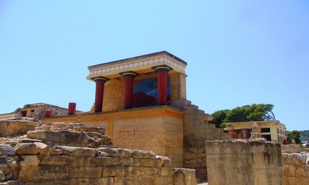 Minoan palace Knossos