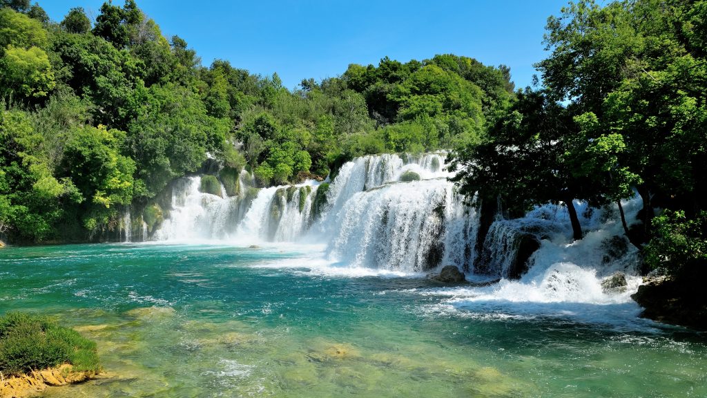 Krka Waterfalls.