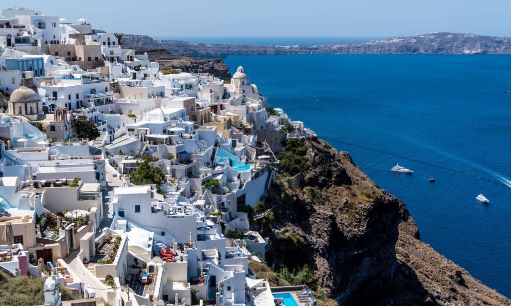 Santorini a perfect destination for October