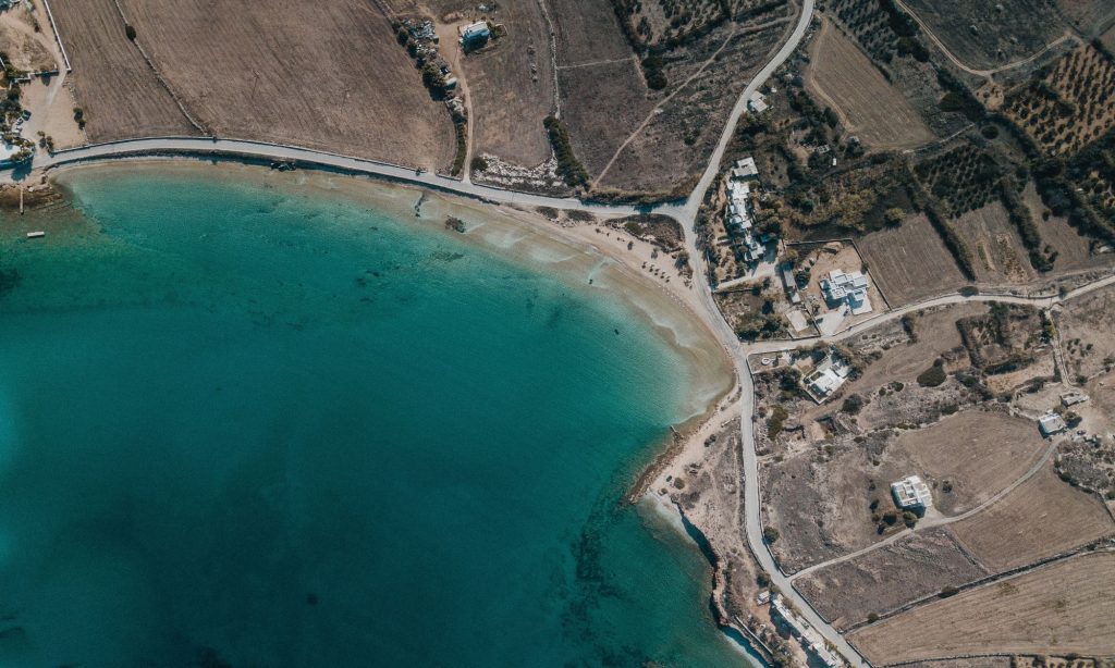 Beach in Paros Greece